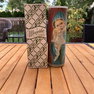 Vintage 1970's Christmas Candle